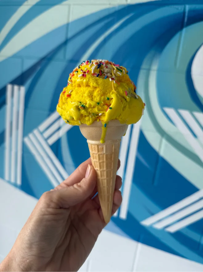 KIKI ice cream cone